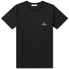 Valentino Men's Chest Logo T-Shirt in Nero/Bianco