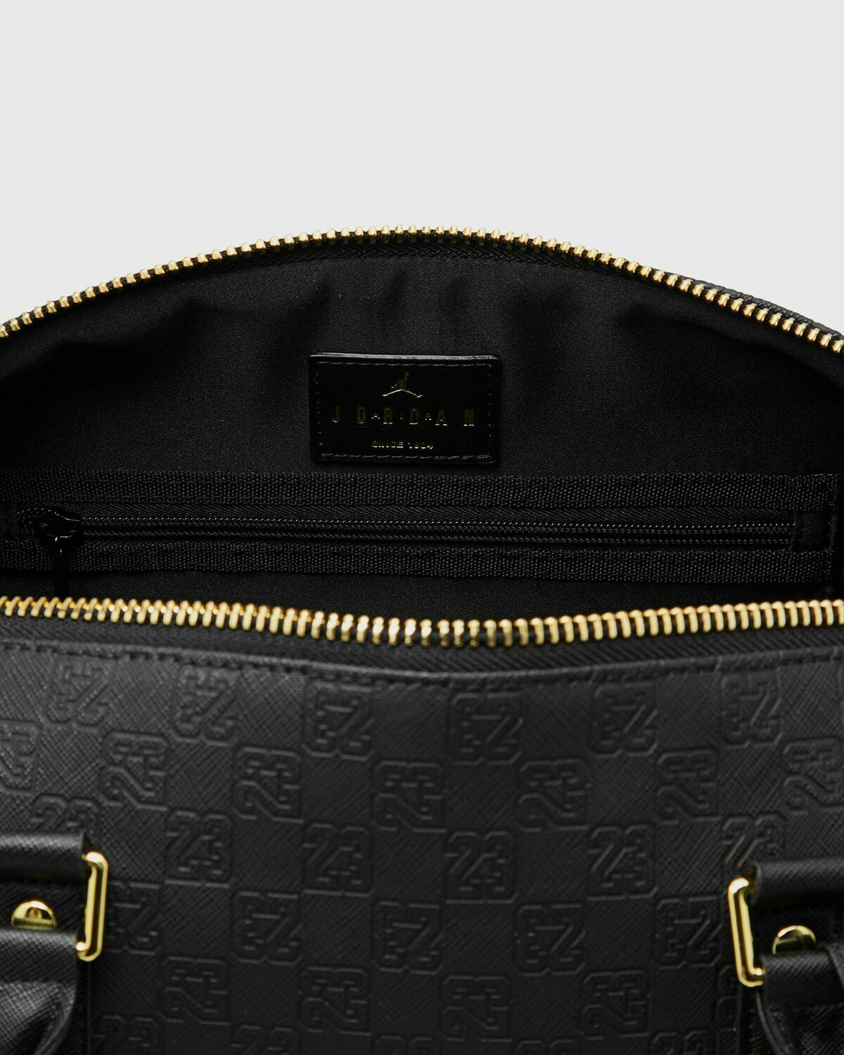 Jordan JAM MONOGRAM DUFFLE BAG Black Mens Duffle Bags & Weekender