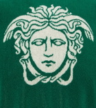 Versace Home Medusa jacquard cotton terry bathrobe