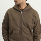 Visvim Men's Jumbo Hoodie in Mud
