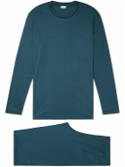 Zimmerli - Sea Island Cotton Pyjama Set - Blue