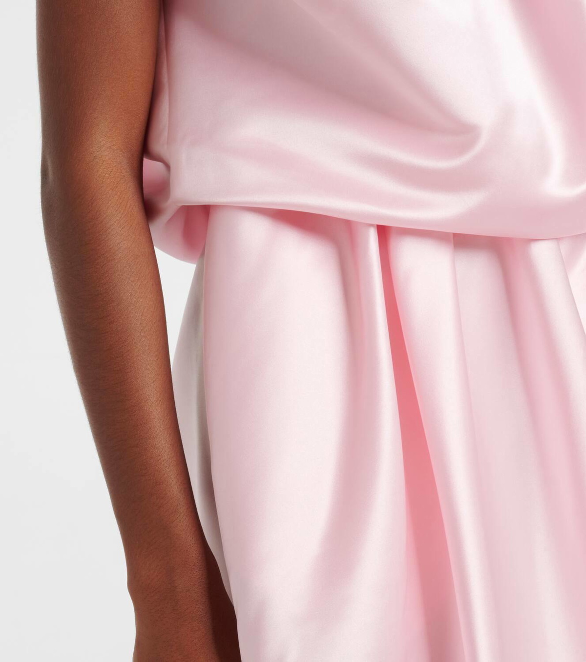 Simone Rocha Draped satin top Simone Rocha