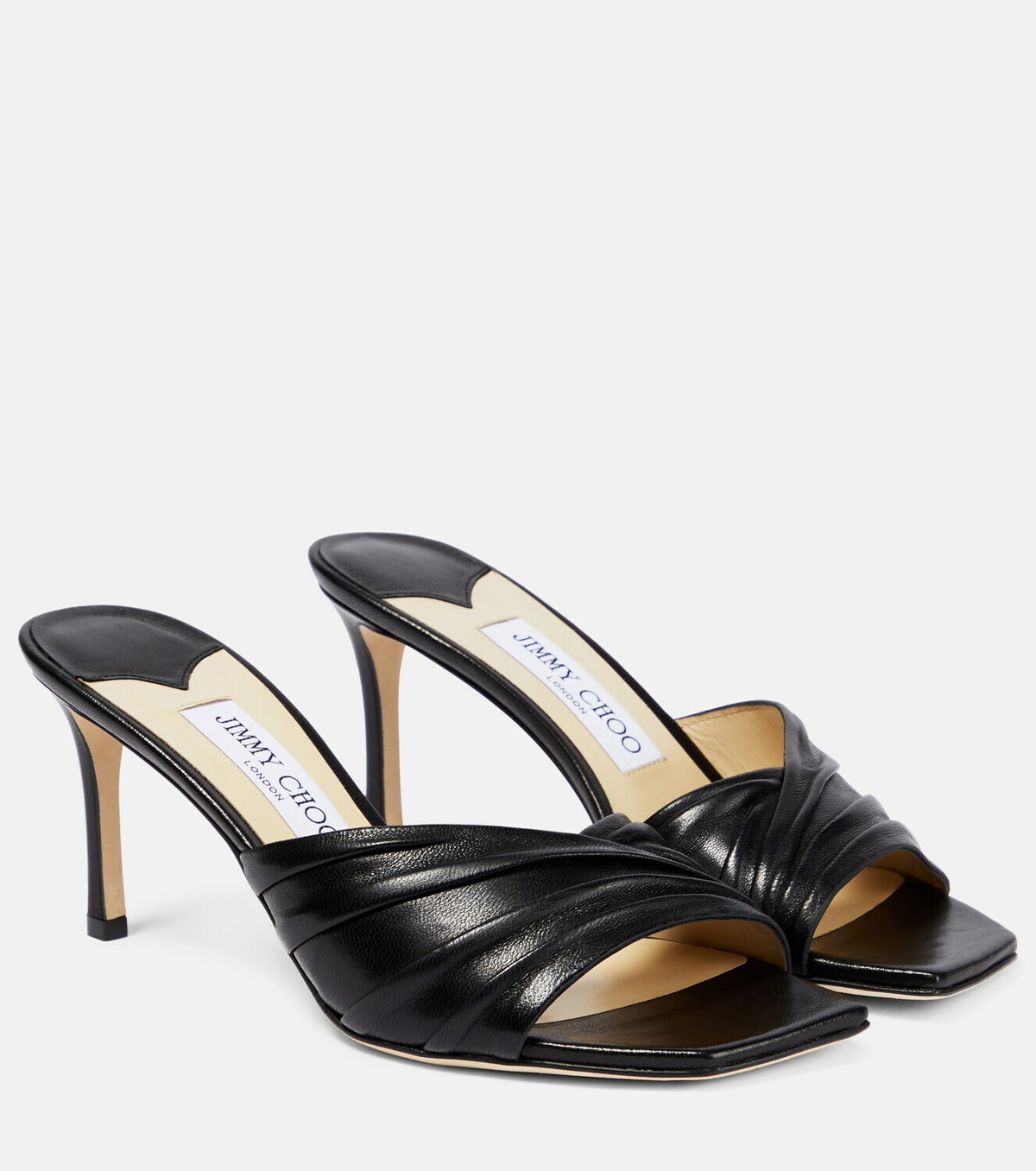 Jimmy Choo - Basil 75 leather mules Jimmy Choo