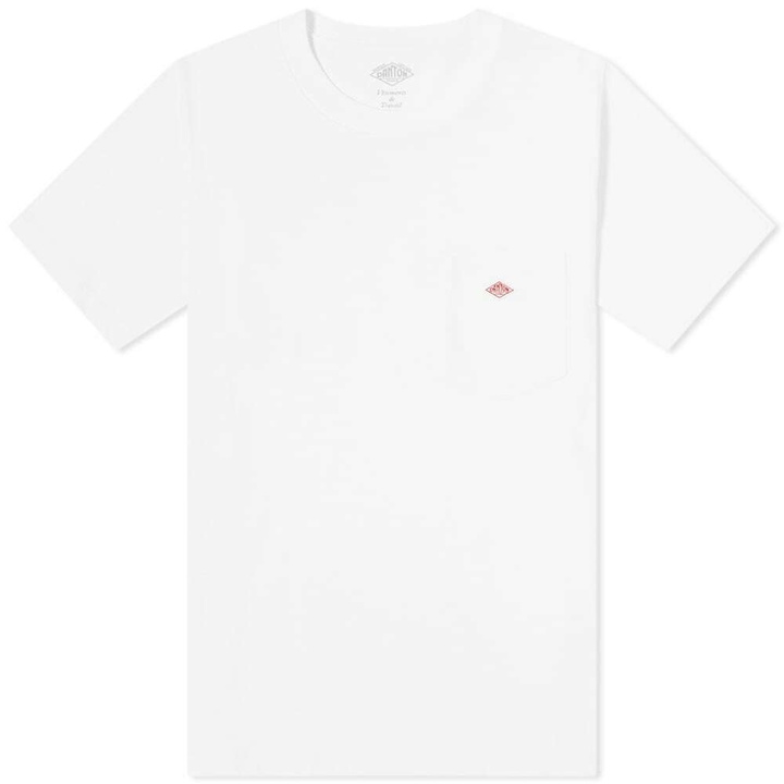 Photo: Danton Men's Pocket T-Shirt in White