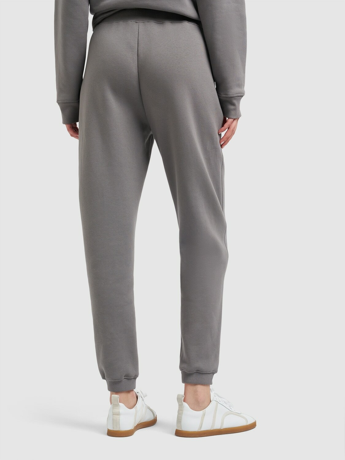 S MAX MARA Tamaro Cotton Jersey Logo Sweatpants S Max Mara