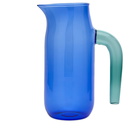 HAY Glass Jug - Extra Large in Blue 