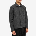 Universal Works Men's Chante Wool Porto Jacket in Charcoal