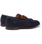 George Cleverley - Owen Leather Penny Loafers - Blue