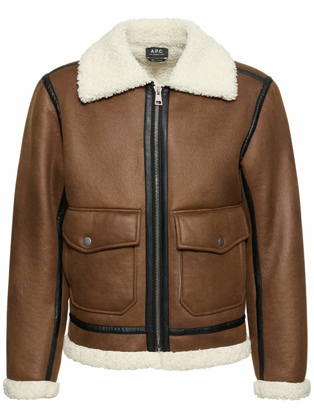Photo: A.P.C. - Tommy Faux Shearling Jacket