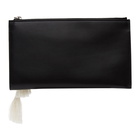 Jil Sander Black Jewelry Zip Document Pouch