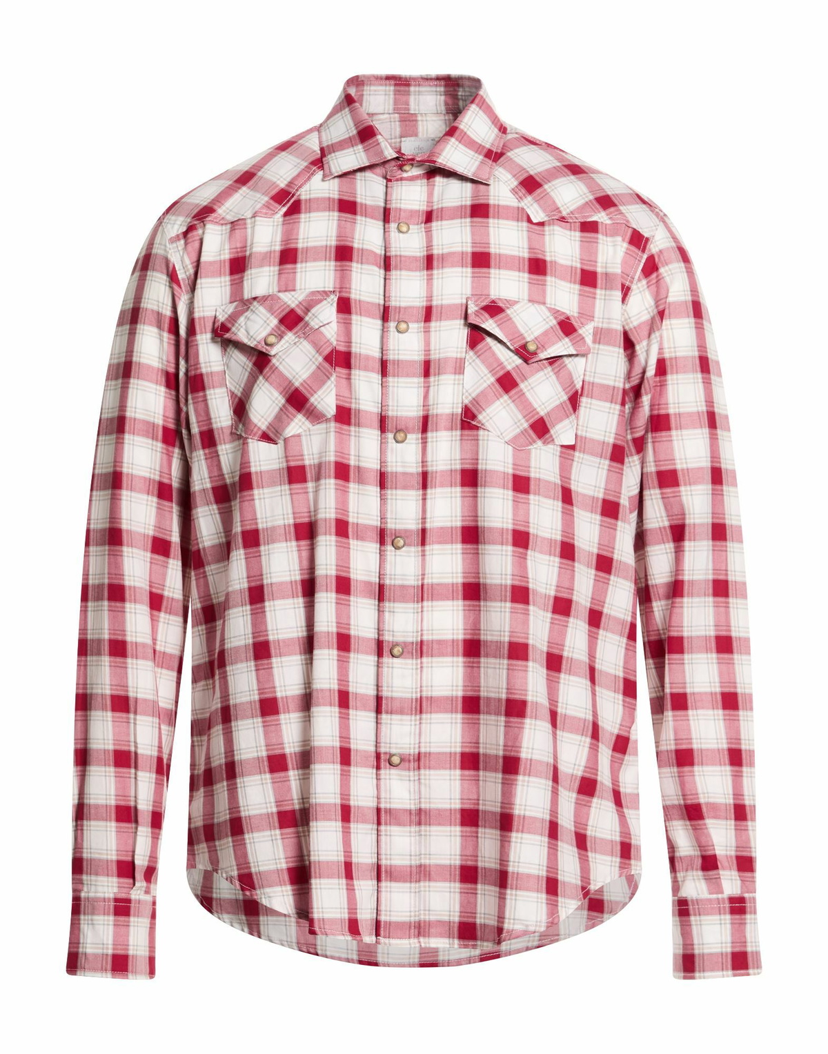 Eleventy Mens Shirt Garnet