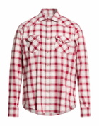 Eleventy Mens Shirt Garnet