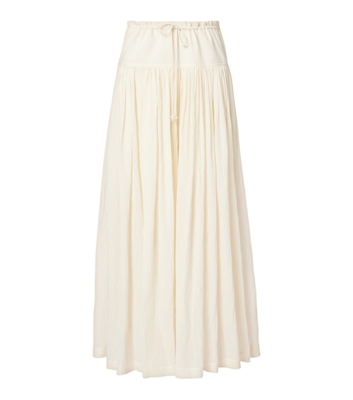 Photo: The Row Berenice cotton muslin wide-leg pants