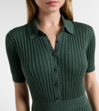Gabriela Hearst Amor cashmere and silk midi dress