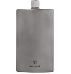 Snow Peak - 5.8oz Titanium Flask - Silver