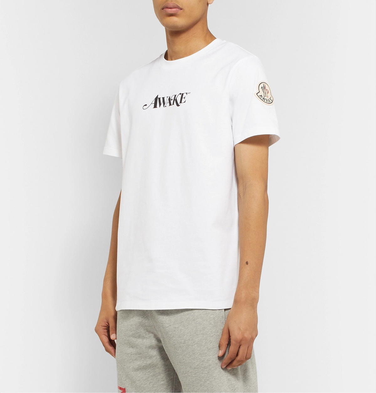 Moncler Genius - Awake NY 2 Moncler 1952 Logo-Print Cotton-Jersey