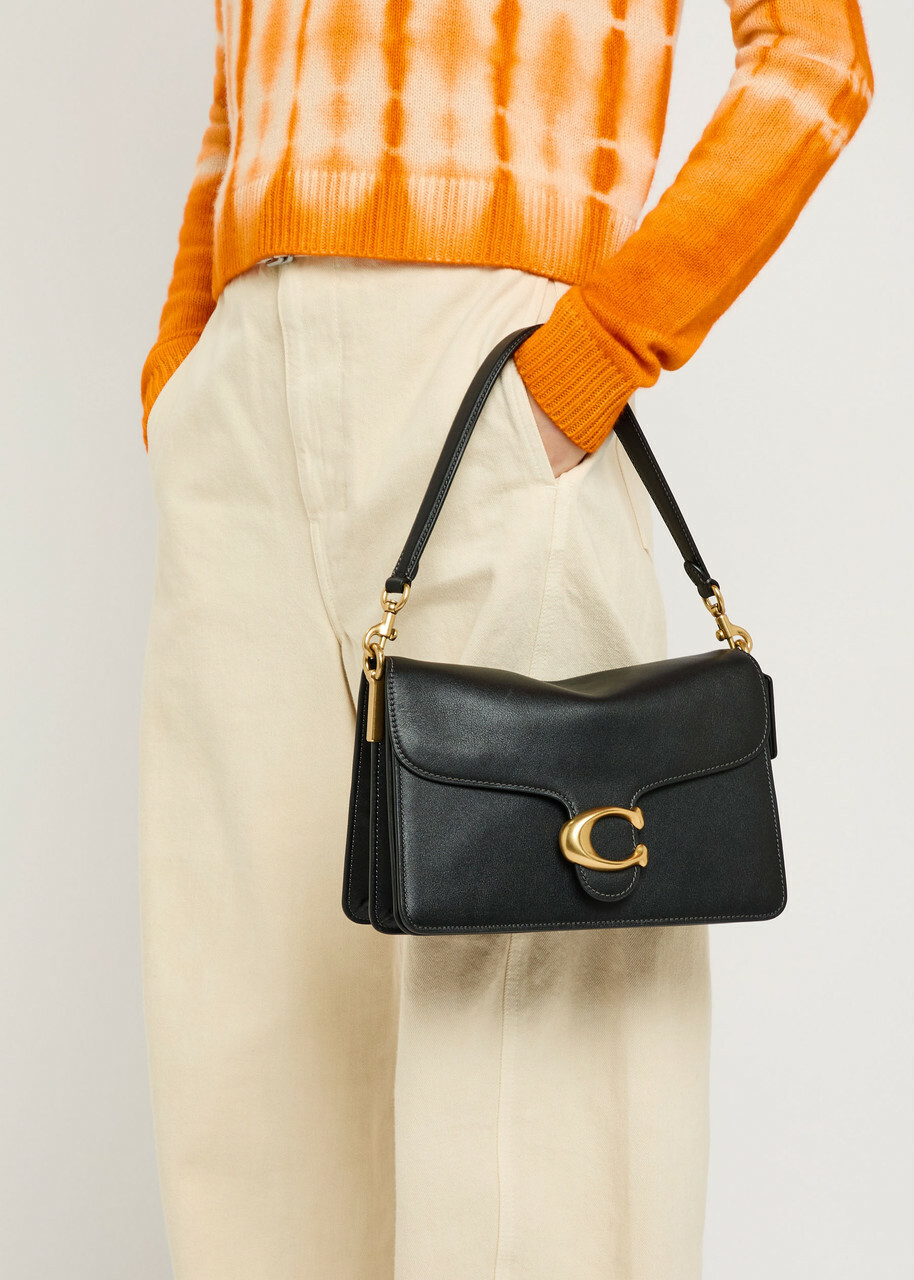 Coach Tabby Leather Shoulder bag - Black - One Size