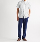 Onia - Jack Button-Down Collar Floral-Print Linen Shirt - White
