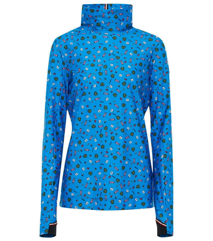 Photo: Moncler Genius - x Naj-Oleari 3 Moncler Grenoble printed turtleneck ski top