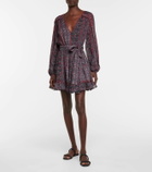 Ulla Johnson Eleni floral silk minidress
