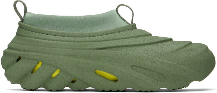 Photo: Crocs Green Echo Storm Sandstorm Slip-on Loafers