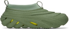 Crocs Green Echo Storm Sandstorm Slip-on Loafers