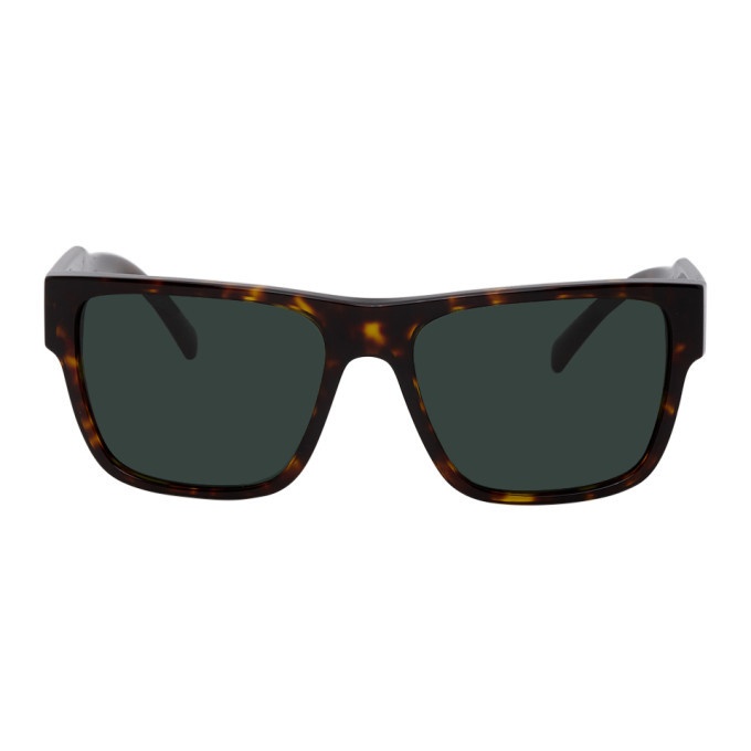 Photo: Versace Tortoiseshell Vintage Logo Sunglasses