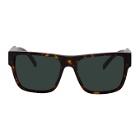 Versace Tortoiseshell Vintage Logo Sunglasses