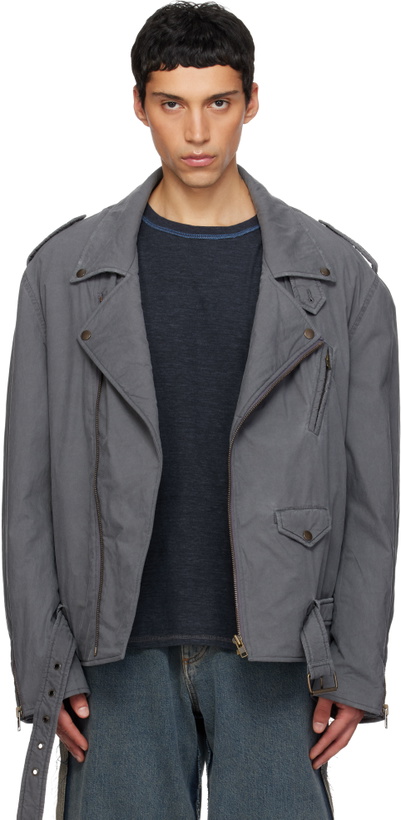 Photo: MM6 Maison Margiela Gray Sports Jacket
