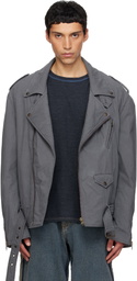 MM6 Maison Margiela Gray Sports Jacket