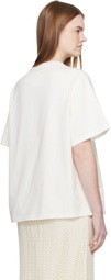Jil Sander White Cotton Crew-Neck T-Shirt