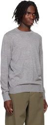 Guest in Residence Gray Airy True Crew Sweater