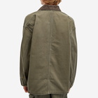 orSlow Men's Relaxed Fit Coverall Jacket in Army Green