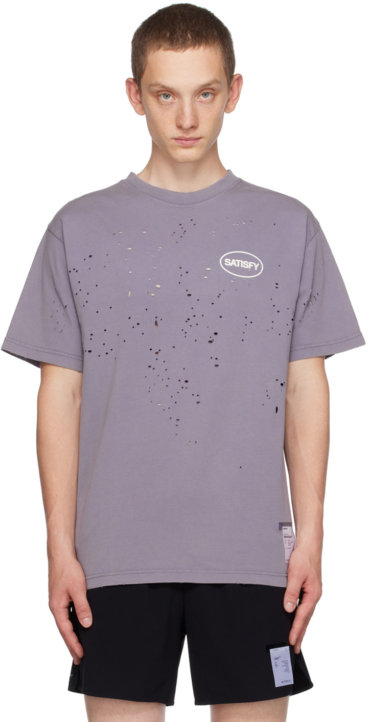 Satisfy Purple MothTech T-Shirt Satisfy