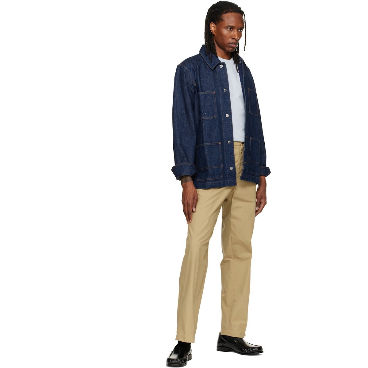 A.P.C. Beige Dylan Trousers