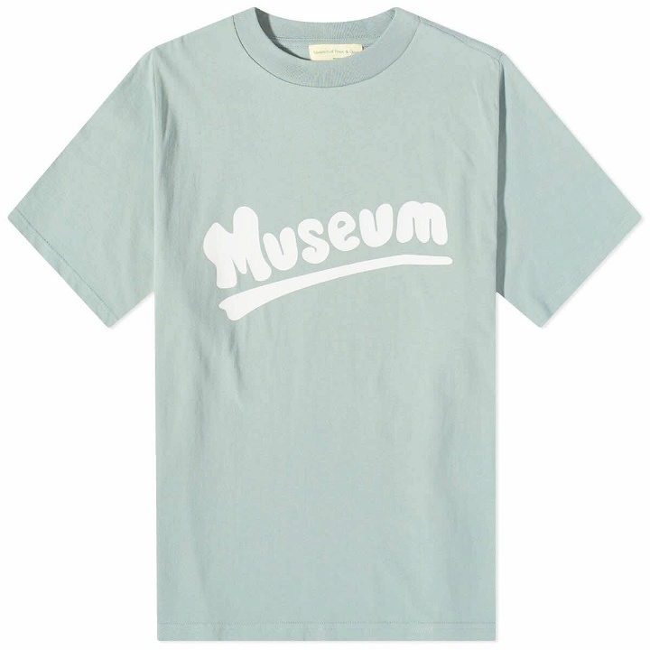 Photo: Museum of Peace and Quiet Men's Bubble T-Shirt in Sage