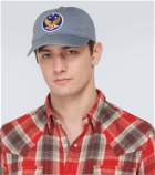 RRL Ball patched cotton baseball cap