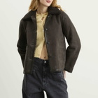 Closed Women's Shearling Jacket in Cosmic Grey