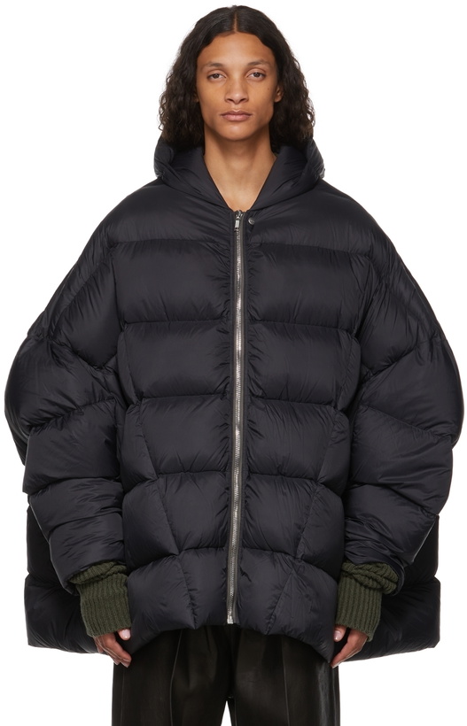 Photo: Rick Owens Black Down Jumbo Peter Jacket