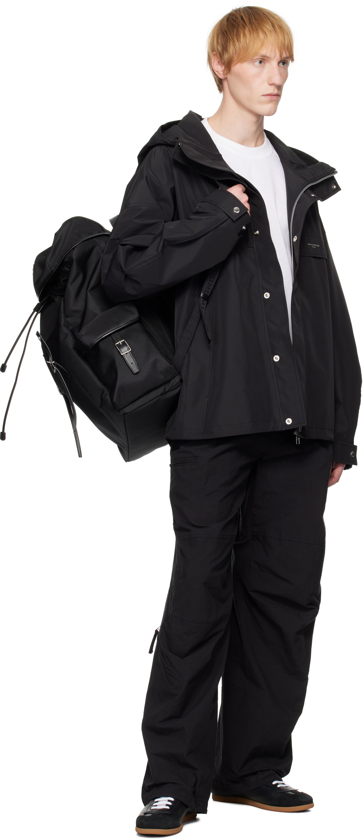 WOOYOUNGMI Black Cordura Backpack Wooyoungmi