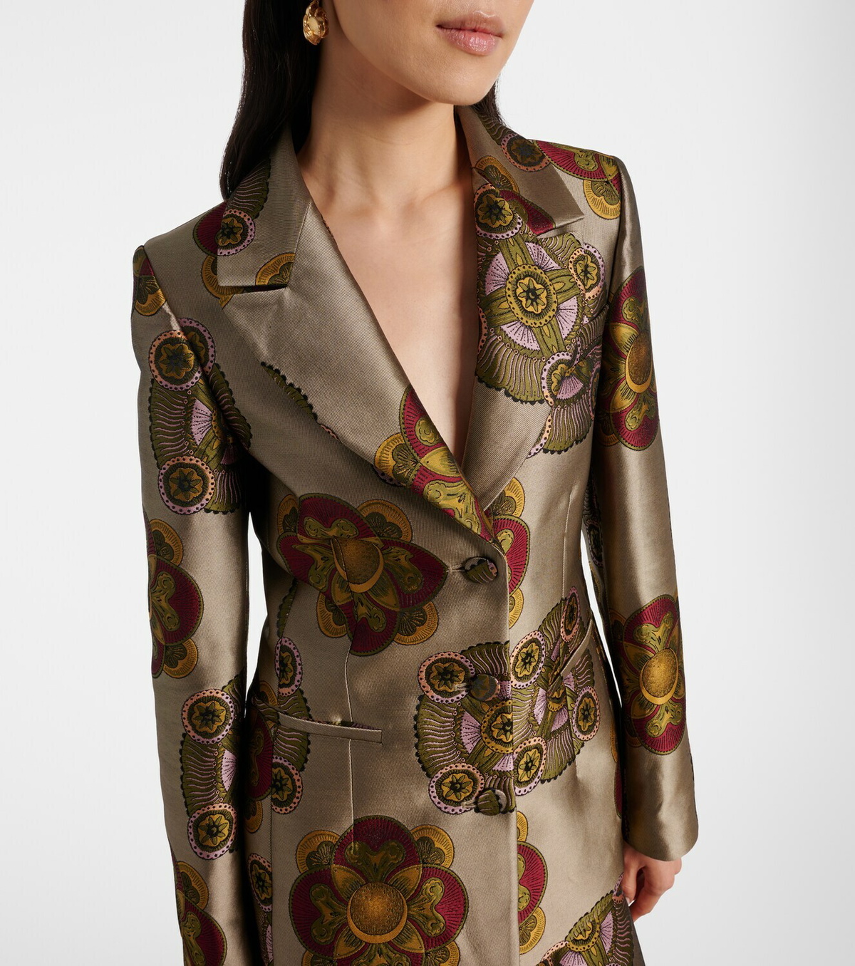 La DoubleJ 24/7 printed blazer