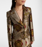 La DoubleJ 24/7 printed blazer