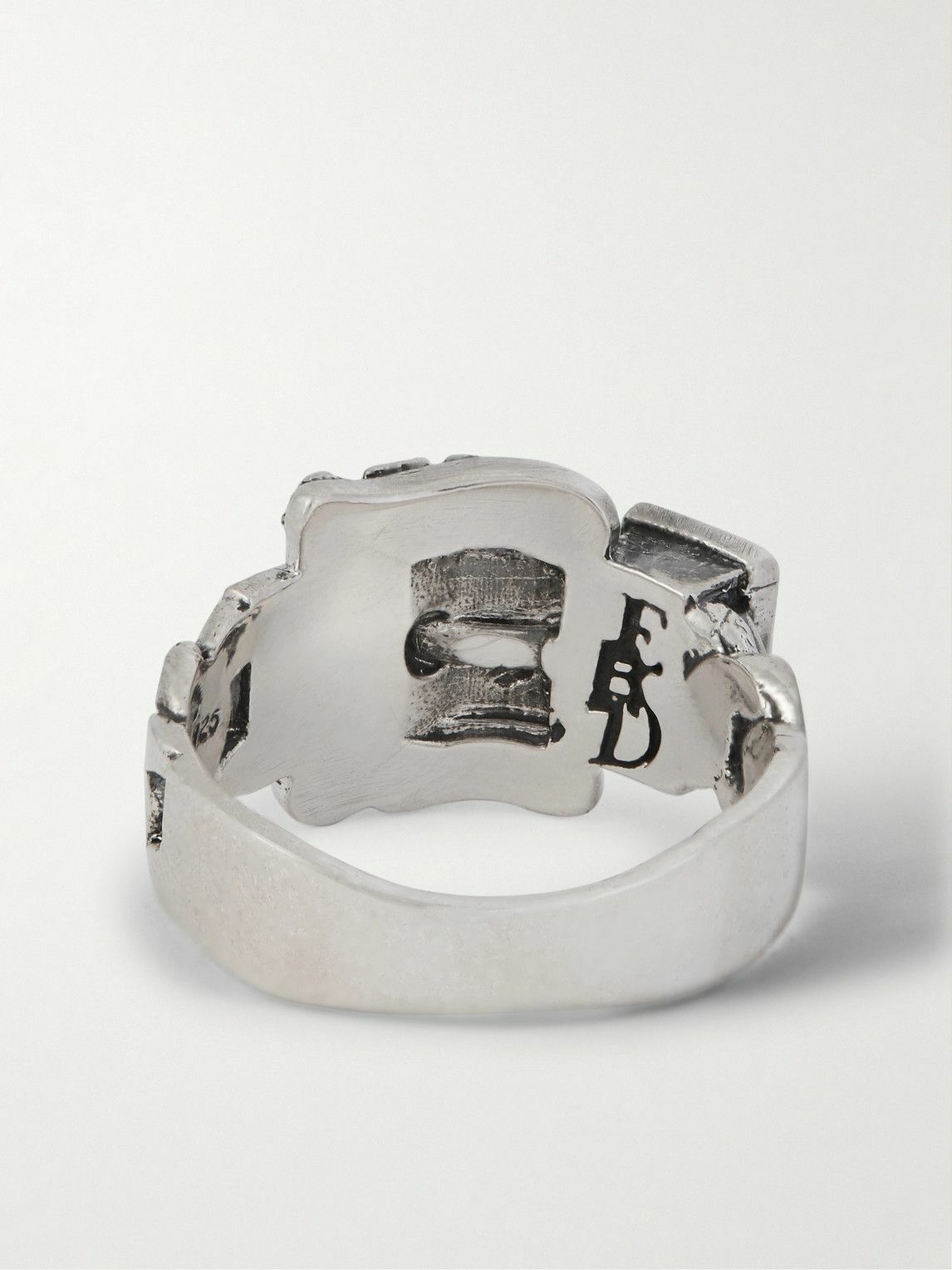 Enfants Riches Déprimés - Buckle Sterling Silver Ring - Silver