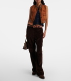 Miu Miu Suede vest