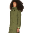 NikeLab Green Errolson Hugh Edition Hooded Coat