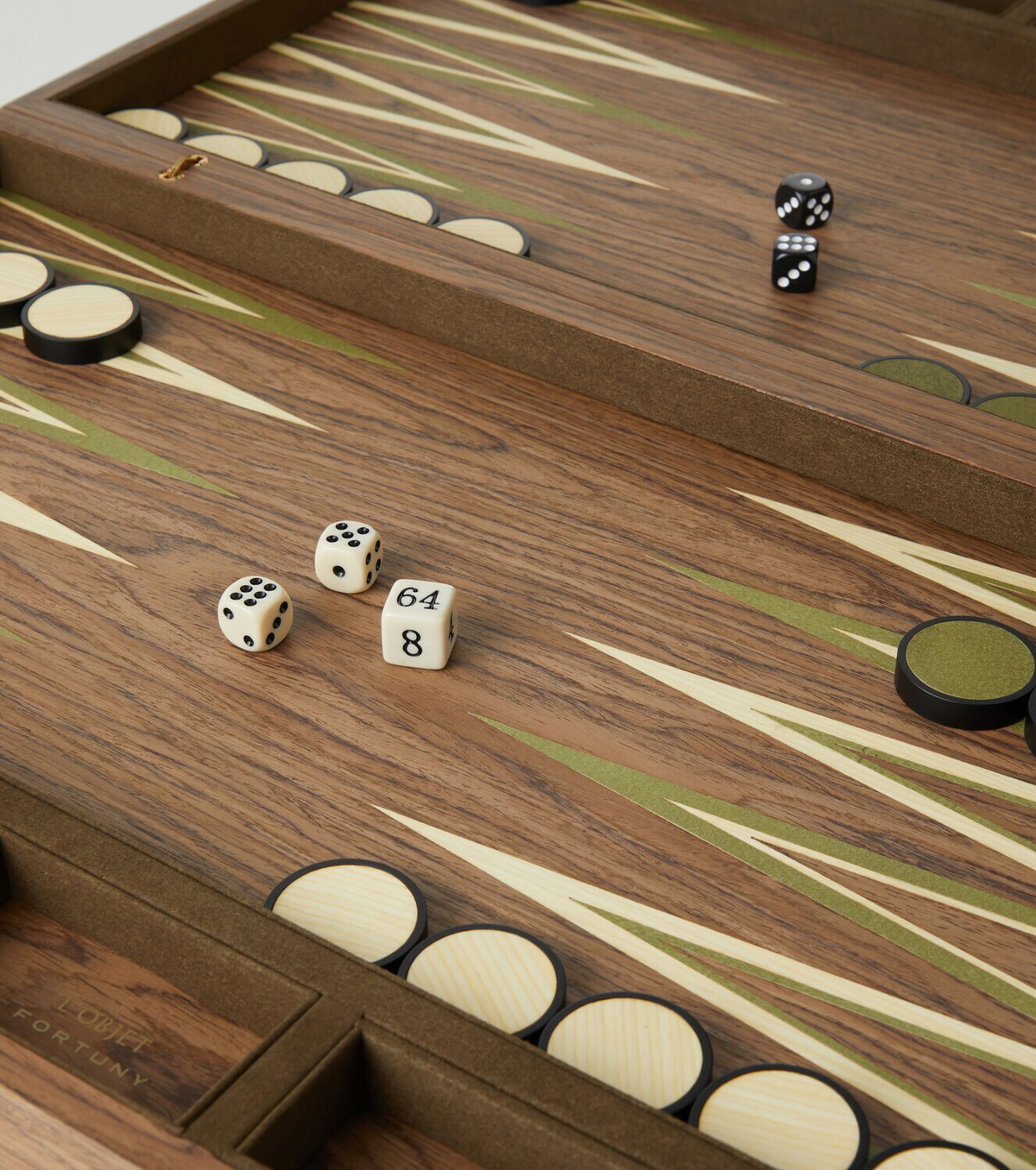 L'Objet x Fortuny backgammon set