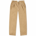 Folk Men's Cord Assembly Pant in Tan Cord