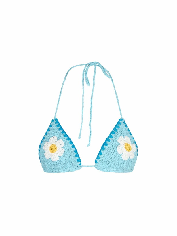 Photo: MC2 Saint Barth Crochet Triangle With Daisy