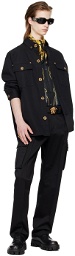 Versace Black Buttoned Jacket