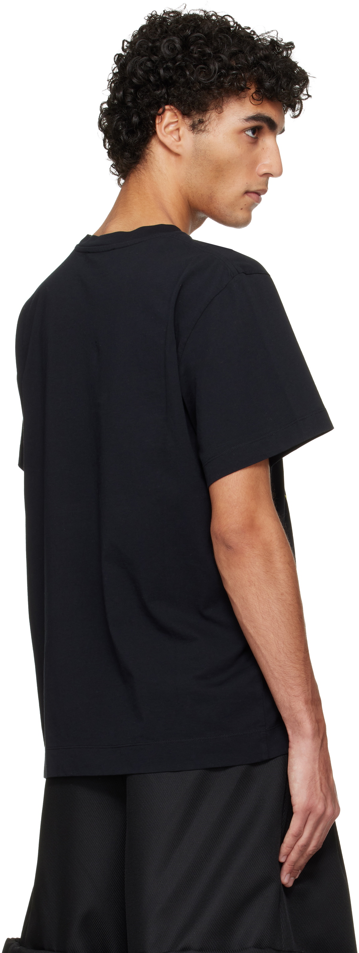 Simone Rocha Black Poppy Field T-shirt